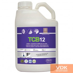 TCB 12 5L Полирующий крем, быстрый и простой в нанесении, для полировки и ухода с течением времени поверхностей из гранита, кварца и керамического фарфора.
