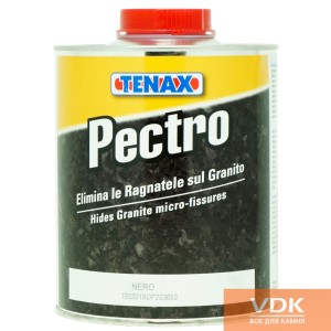 PECTRO NERO 1L Tenax Засіб для затягування мікротріщин і дефектів на граніті