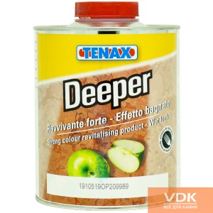 DEEPER 1L TENAX пропитка с доступом к продуктам питания для защиты мрамора и гранита "мокрый эффект"