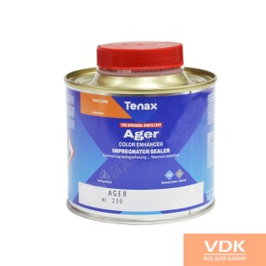 AGER 0.25L  TENAX просочення для захисту мармуру і граніту "мокрий ефект"